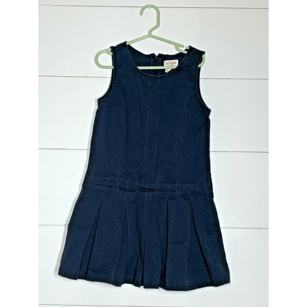 Cat & Jack Navy Blue Dress Size 6 Uniform